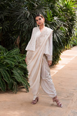 Foil Printed Top And Dhoti Set_DSC5395-Edit