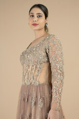 Fully Embellished Corset GownDSC09913