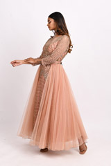 Dusty Pink Belted GownDSC_3003