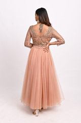 Dusty Pink Belted GownDSC_3013