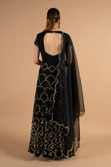 Black Embellished AnarkaliDSC00962