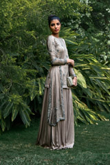 Grey Line Embroidery Sharara Set_DSC4464