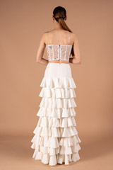 Net Bustier with Ruffled SkirtDSC00927