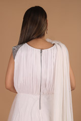 Baby Pink Crepe GownIMG_9433