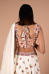 Ivory Embroidered LehengaDSC00270