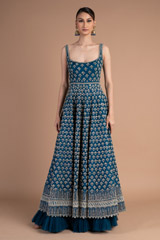 Blue Backless GownDSC07325