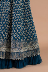 Blue Backless GownDSC07337