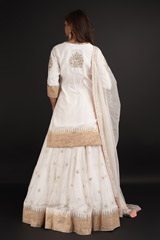 Chanderi Meena Polka LehengaDSC09744