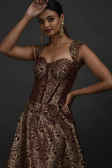 Red Brocade Gown_DSC5905